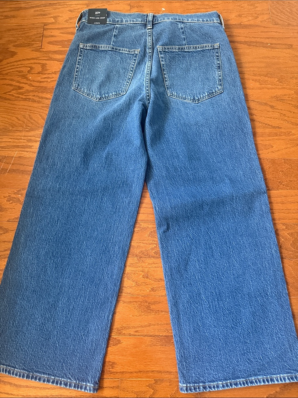 NWT J. Crew Wide-leg cropped patch-pocket jean in all-day stretch - Picture 12 of 12